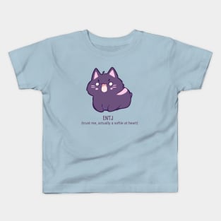 ENTJ cat Kids T-Shirt